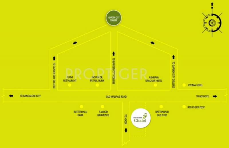  chalet Images for Location Plan of Mahaveer Chalet