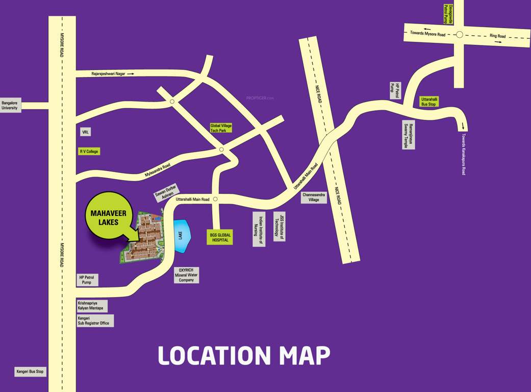 lakes Images for Location Plan of Mahaveer Lakes