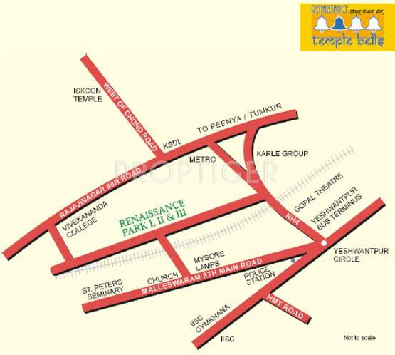  temple bells Images for Location Plan of Renaissance Temple Bells