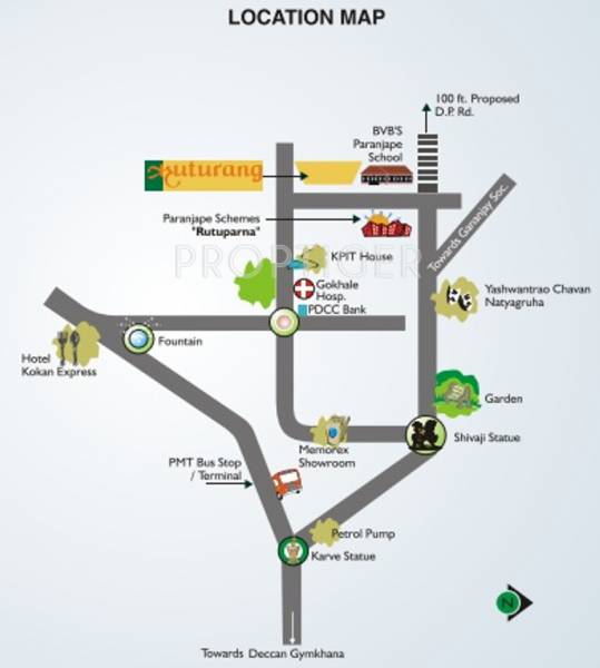Images for Location Plan of Paranjape Ruturang E Images for Location Plan of Paranjape Ruturang E