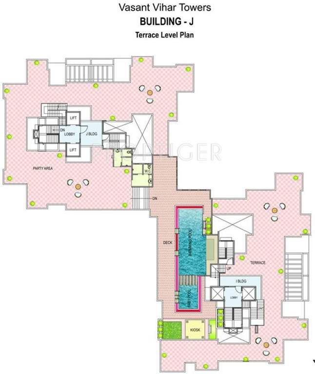 Images for Cluster Plan of Paranjape Vasant Vihar Towers