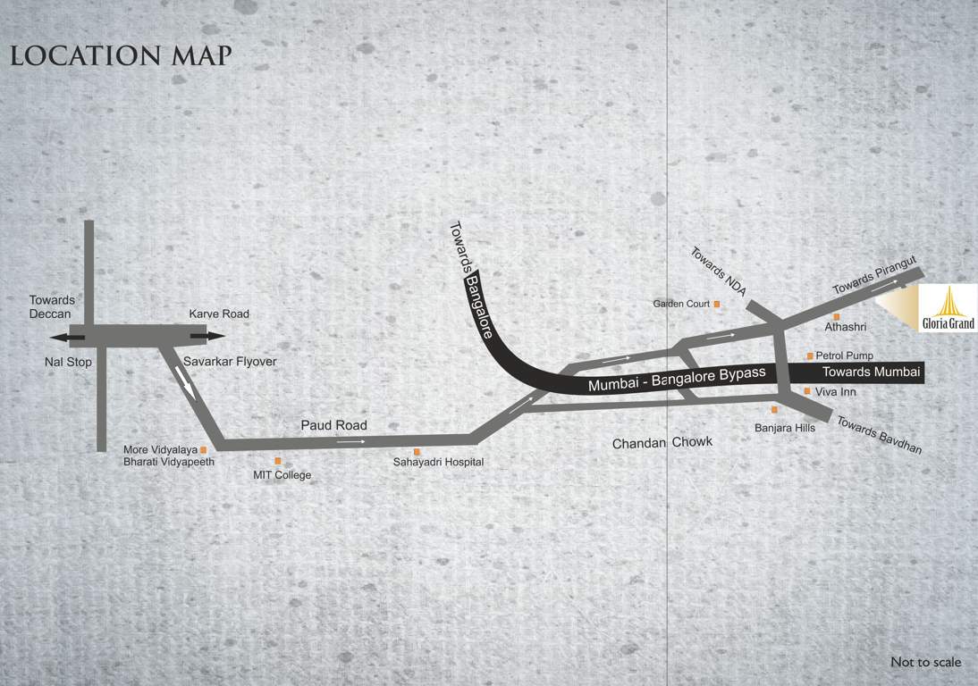  gloria grace Images for Location Plan of Paranjape Gloria Grace