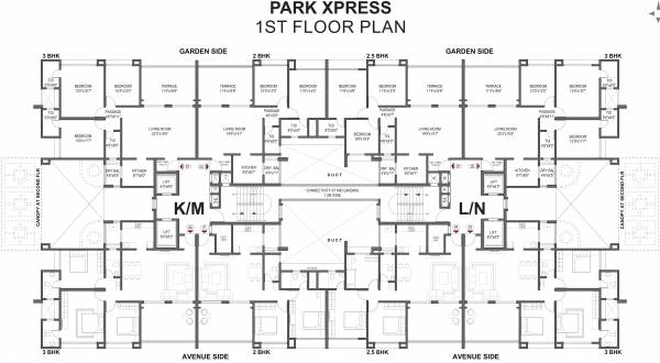 Images for Cluster Plan of Pride Purple Park Xpress