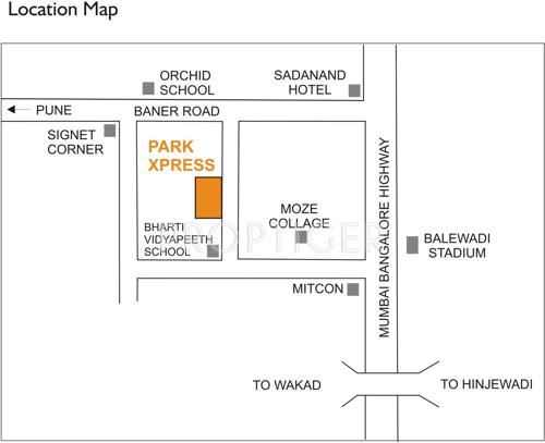  park-xpress Images for Location Plan of Pride Purple Park Xpress