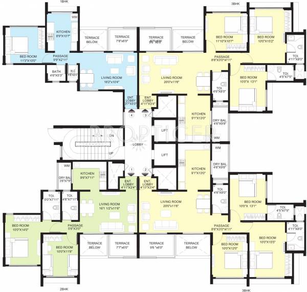 Images for Cluster Plan of Pride Purple Park Springs Images for Cluster Plan of Pride Purple Park Springs