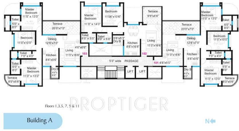aura Images for Cluster Plan of Bhandari Aura