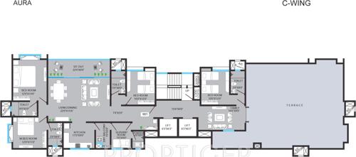  aura Images for Cluster Plan of Bhandari Aura