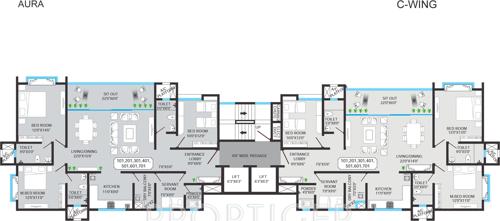  aura Images for Cluster Plan of Bhandari Aura