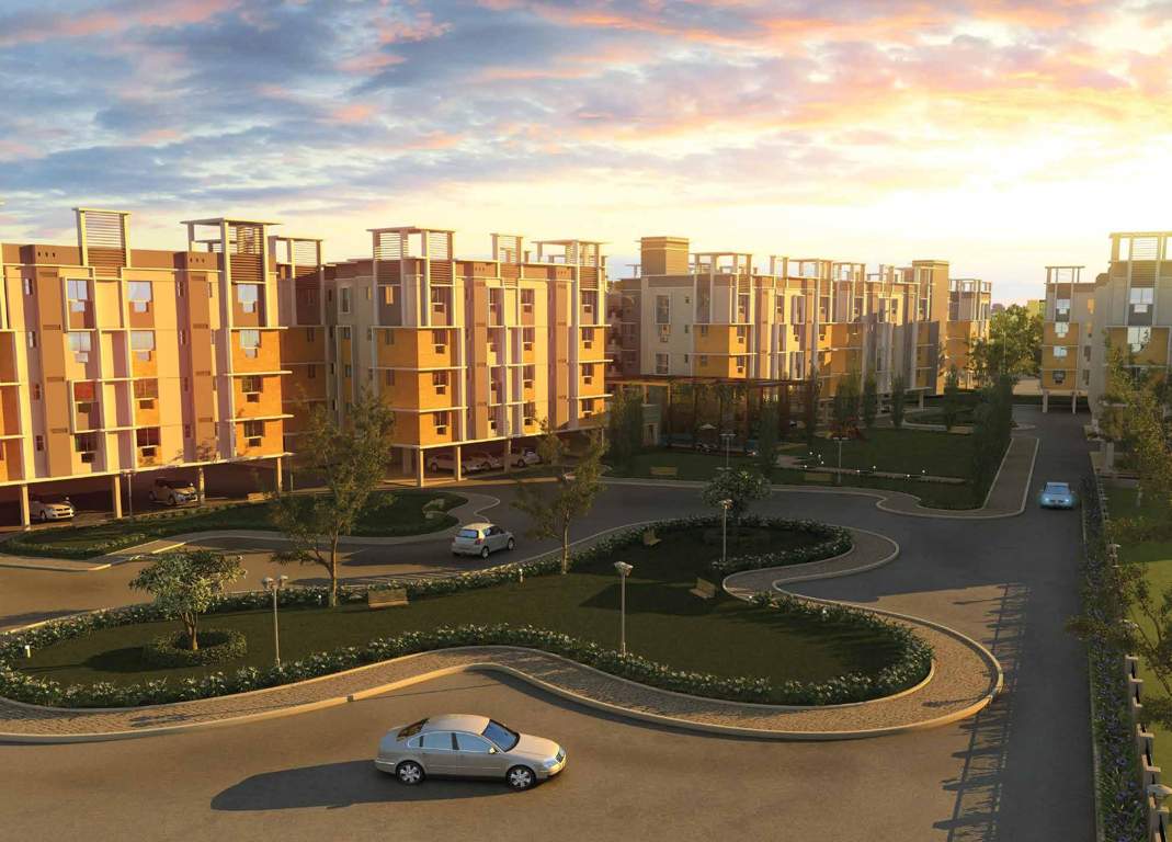 Images for Elevation of Siddha Town Madhyamgram
