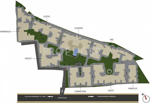 Images for Master Plan of Siddha Town Madhyamgram