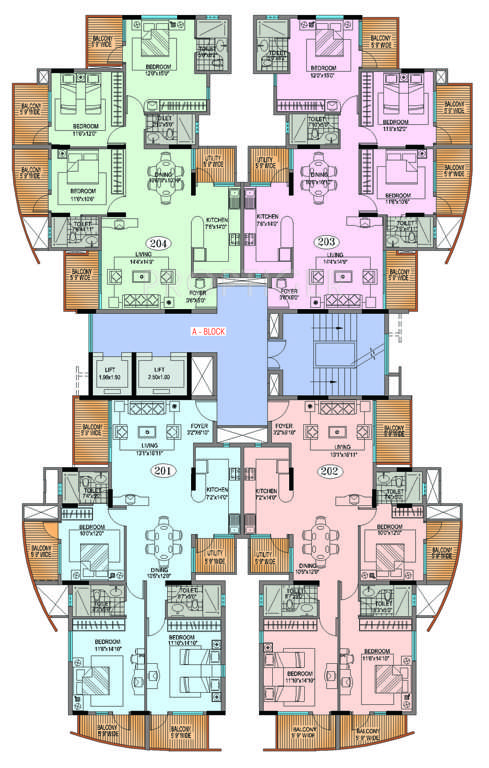 Images for Cluster Plan of Hinduja Lake Front Estate