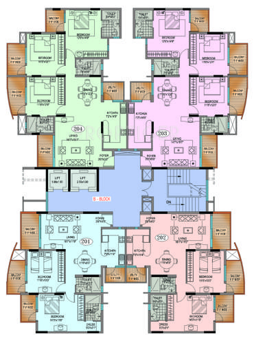 Images for Cluster Plan of Hinduja Lake Front Estate Images for Cluster Plan of Hinduja Lake Front Estate