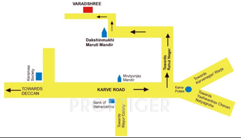 Images for Location Plan of Pandit Javdekar Constructions Varadshree