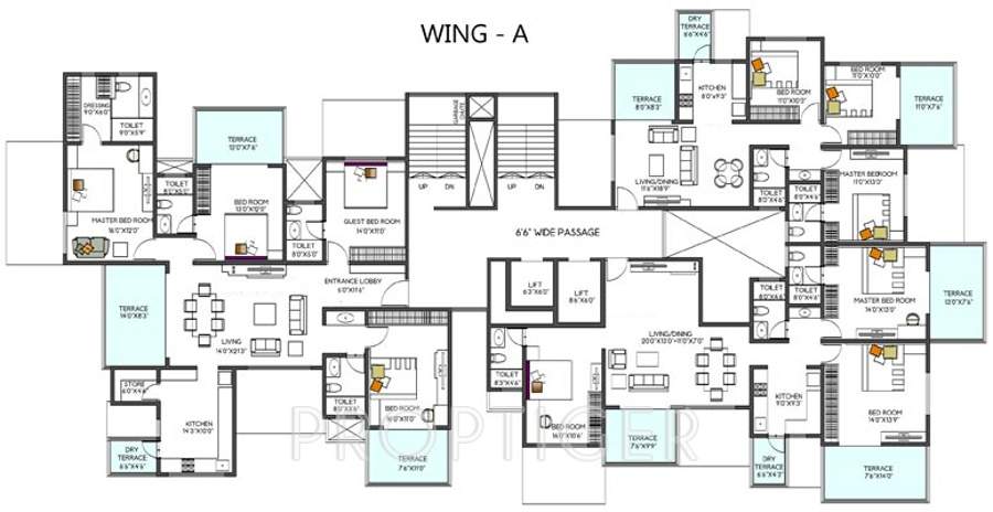 shatrunjay Images for Cluster Plan of Pristine Shatrunjay