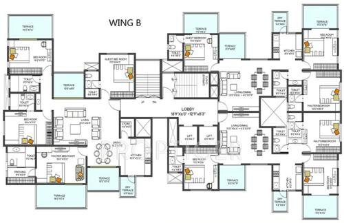  shatrunjay Images for Cluster Plan of Pristine Shatrunjay