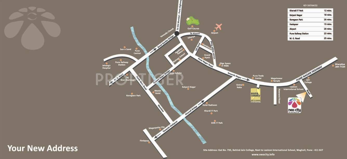 neo city Images for Location Plan of Pristine Neo City