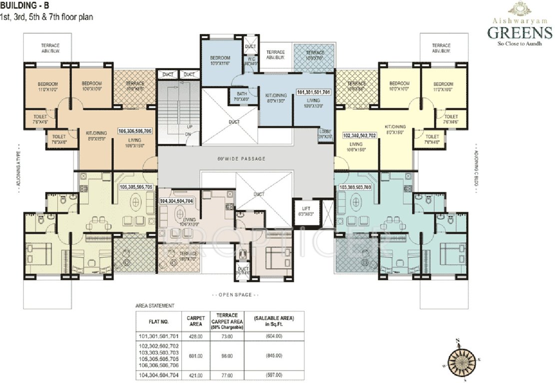 Images for Cluster Plan of Sree Mangal Aishwaryam Greens