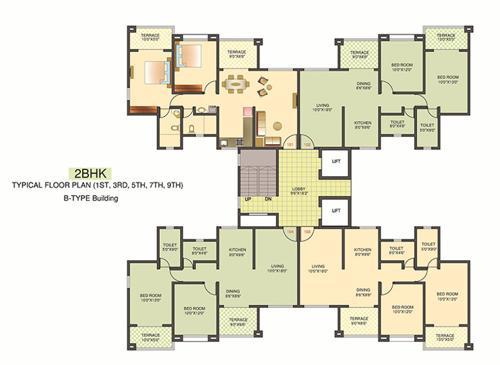 Images for Cluster Plan of Kolte Patil Florence florence Images for Cluster Plan of Kolte Patil Florence