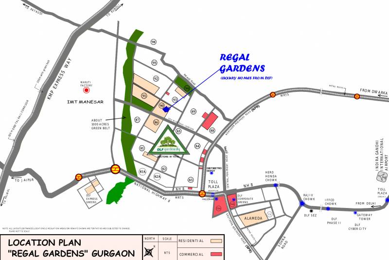  regal-gardens Images for Location Plan of DLF Regal Gardens