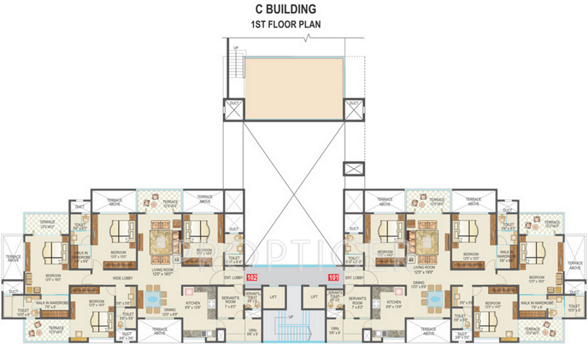 Images for Cluster Plan of Mittal Crosswinds