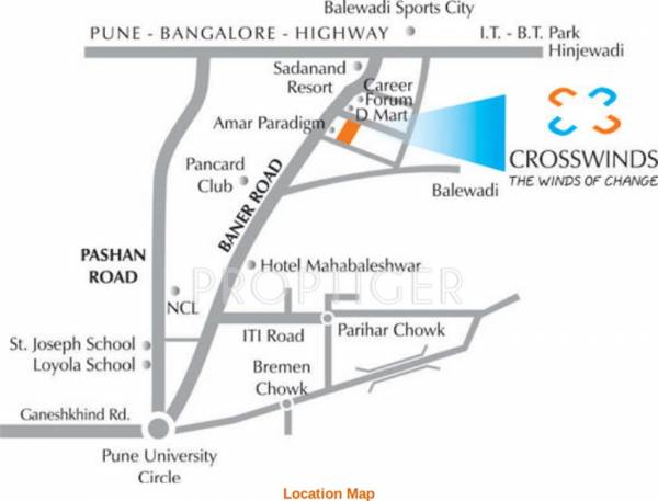 Images for Location Plan of Mittal Crosswinds