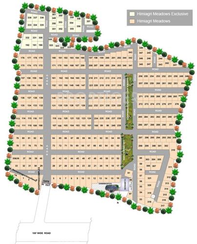  meadows Images for Layout Plan of Himagiri Meadows