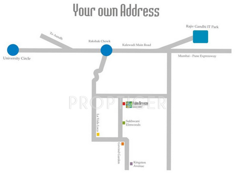 Images for Location Plan of Sukhwani Palm Breeze