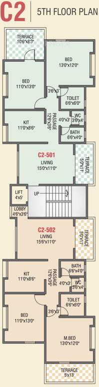 Images for Cluster Plan of Kamalraj Madhukunj