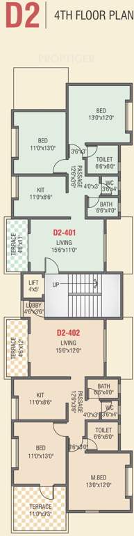 Images for Cluster Plan of Kamalraj Madhukunj