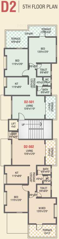 Images for Cluster Plan of Kamalraj Madhukunj