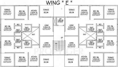  elmwoods Images for Cluster Plan of Sukhwani Elmwoods