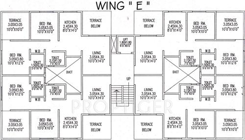  elmwoods Images for Cluster Plan of Sukhwani Elmwoods