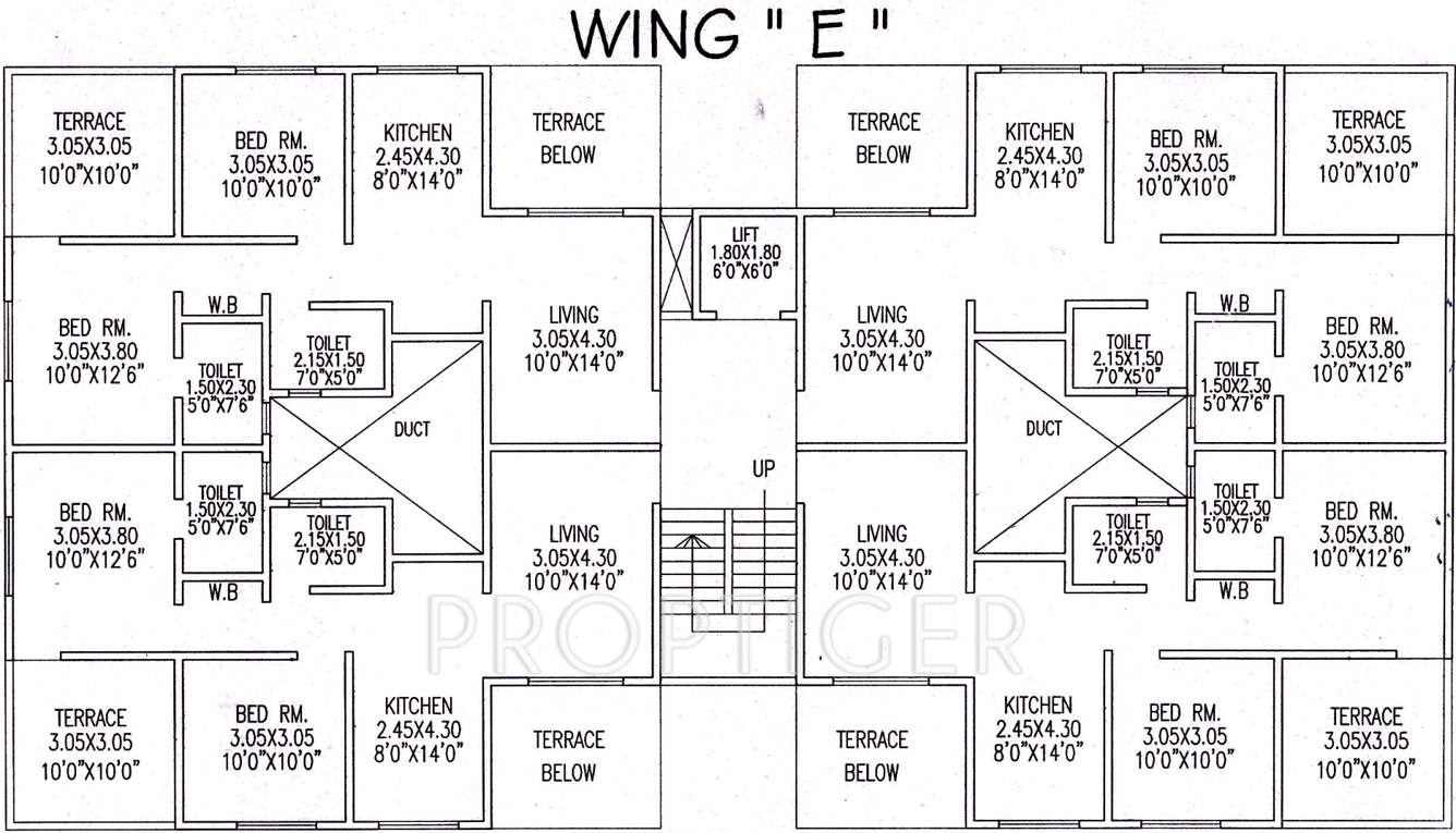  elmwoods Images for Cluster Plan of Sukhwani Elmwoods