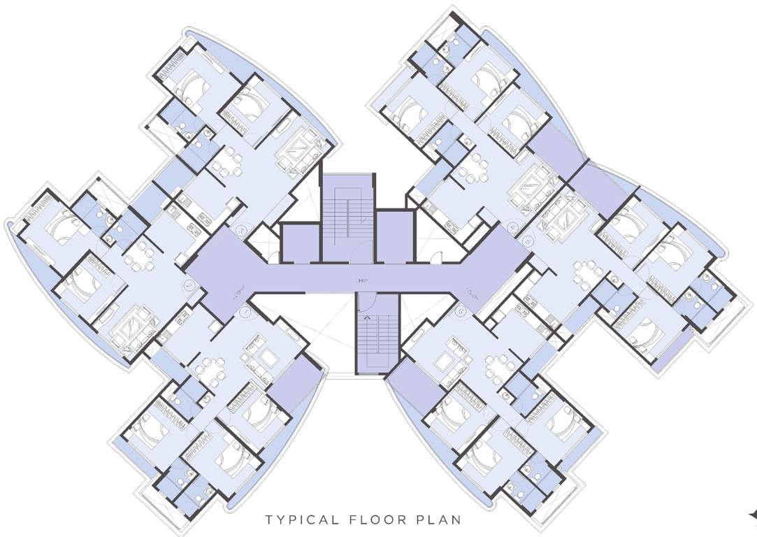  nakshatra Images for Cluster Plan of Vijay Nakshatra