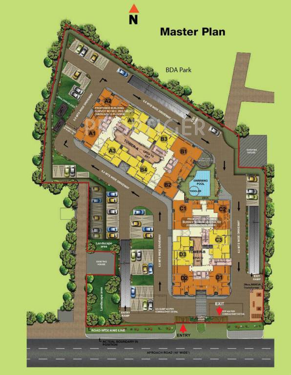 Images for Master Plan of Valmark Ananda