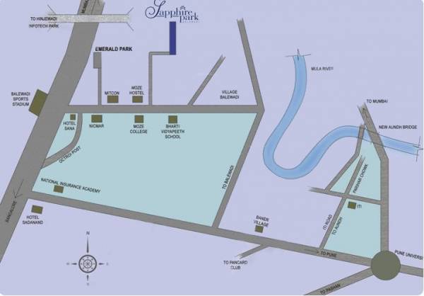 sapphire-park Location Plan