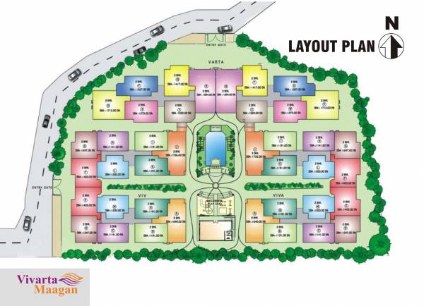 Images for Layout Plan of Daya Vivarta Maagan