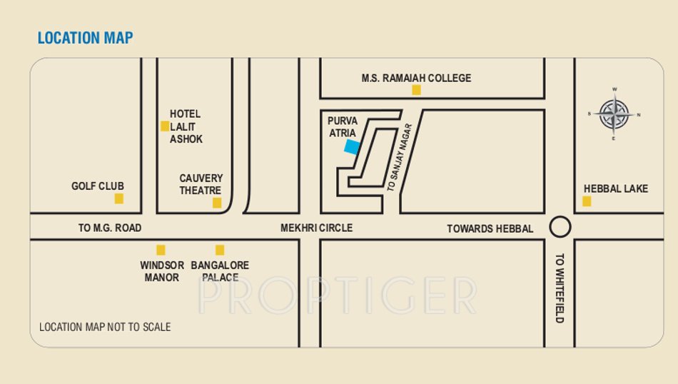 Images for Location Plan of Puravankara Purva Atria