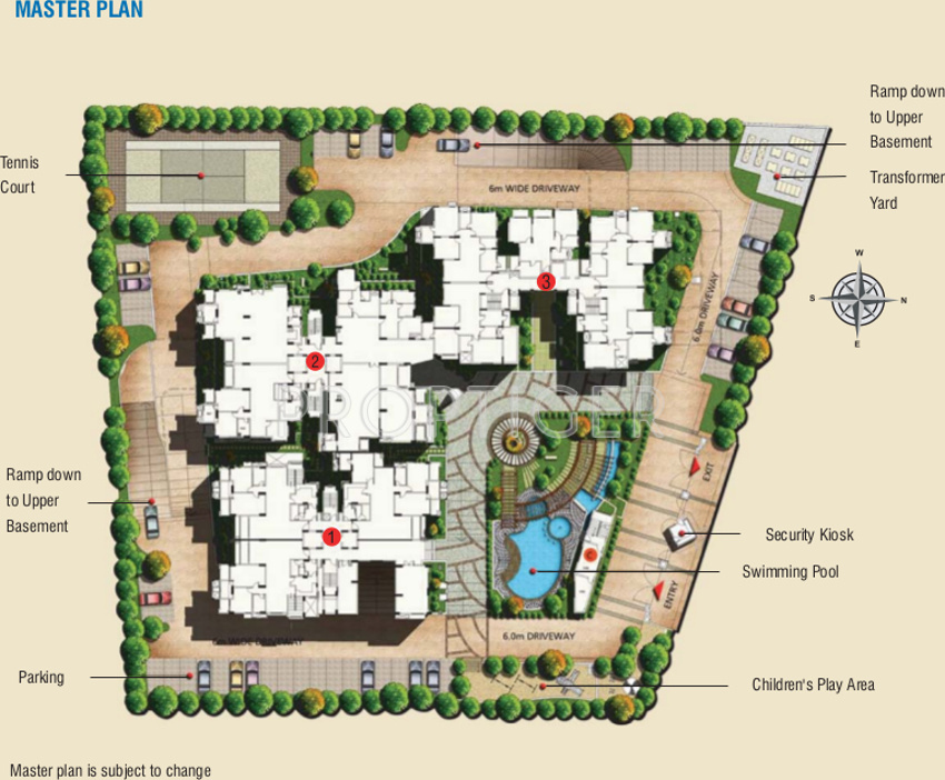 Images for Master Plan of Puravankara Purva Atria