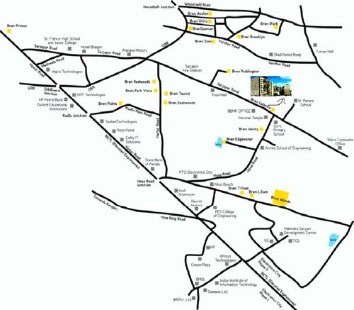  celestia Images for Location Plan of Bren Celestia