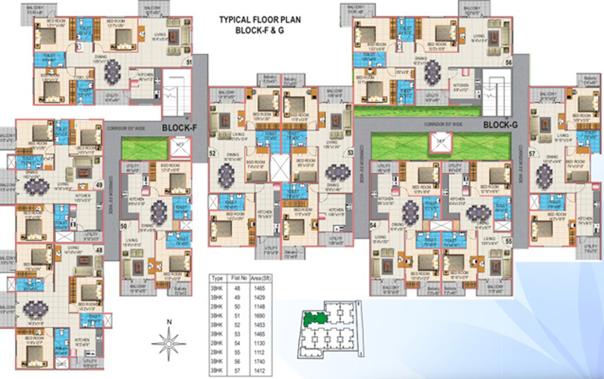Images for Cluster Plan of Nirman Meadows