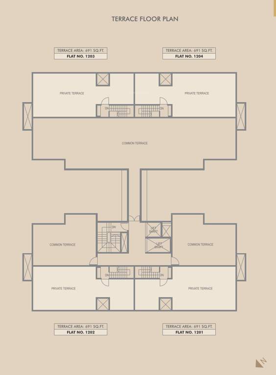  waters edge Tower A Cluster Plan