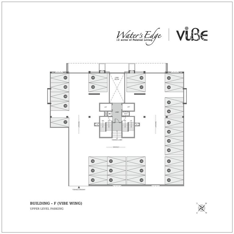  waters edge Tower A Cluster Plan