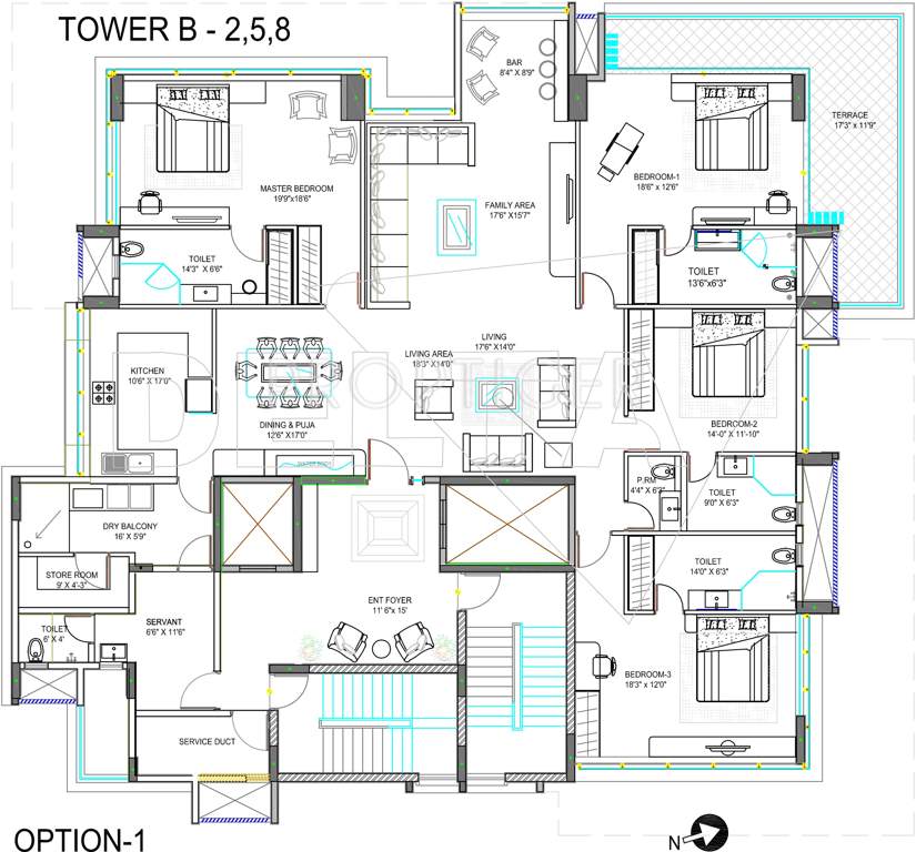 Images for Cluster Plan of Nandan Festiva