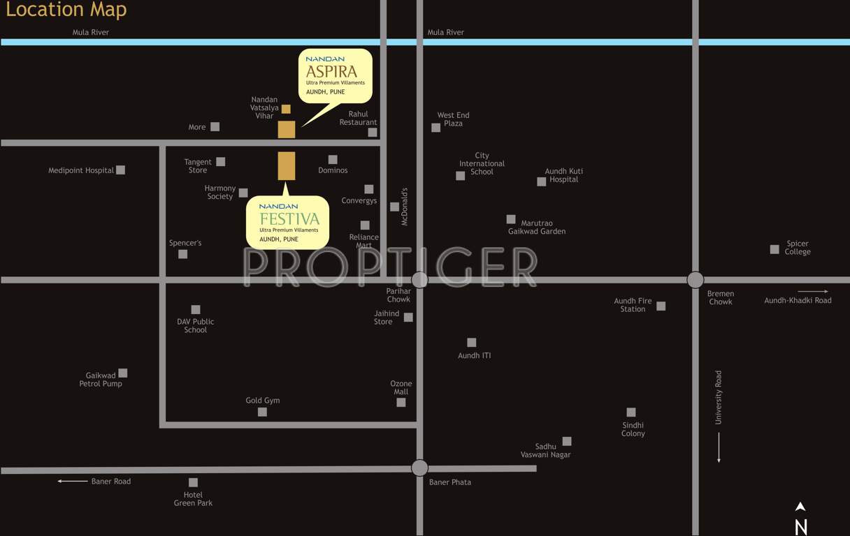  festiva Images for Location Plan of Nandan Festiva