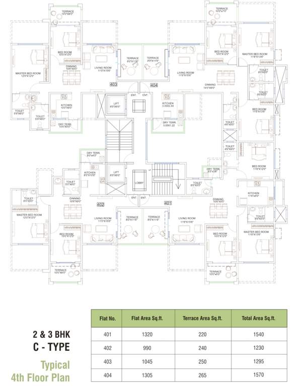 elika Images for Cluster Plan of Goel Ganga Elika