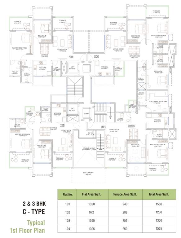 elika Images for Cluster Plan of Goel Ganga Elika