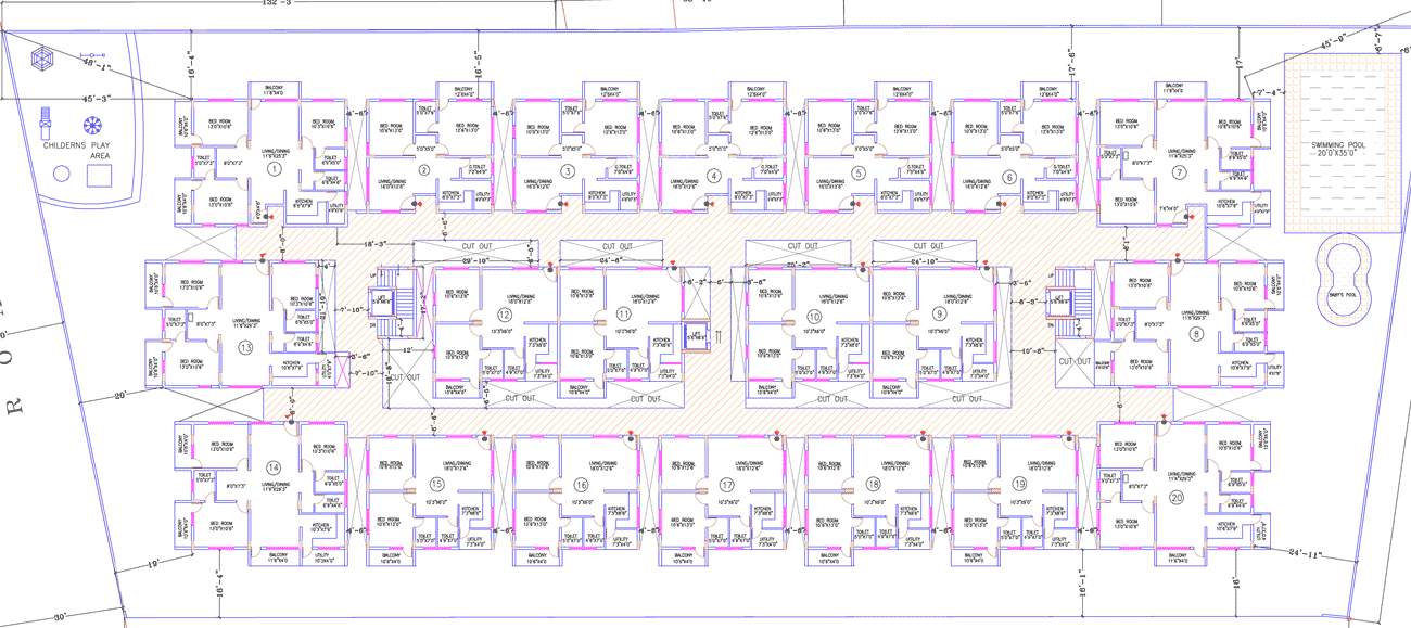 arcade Images for Cluster Plan of Deccan Arcade