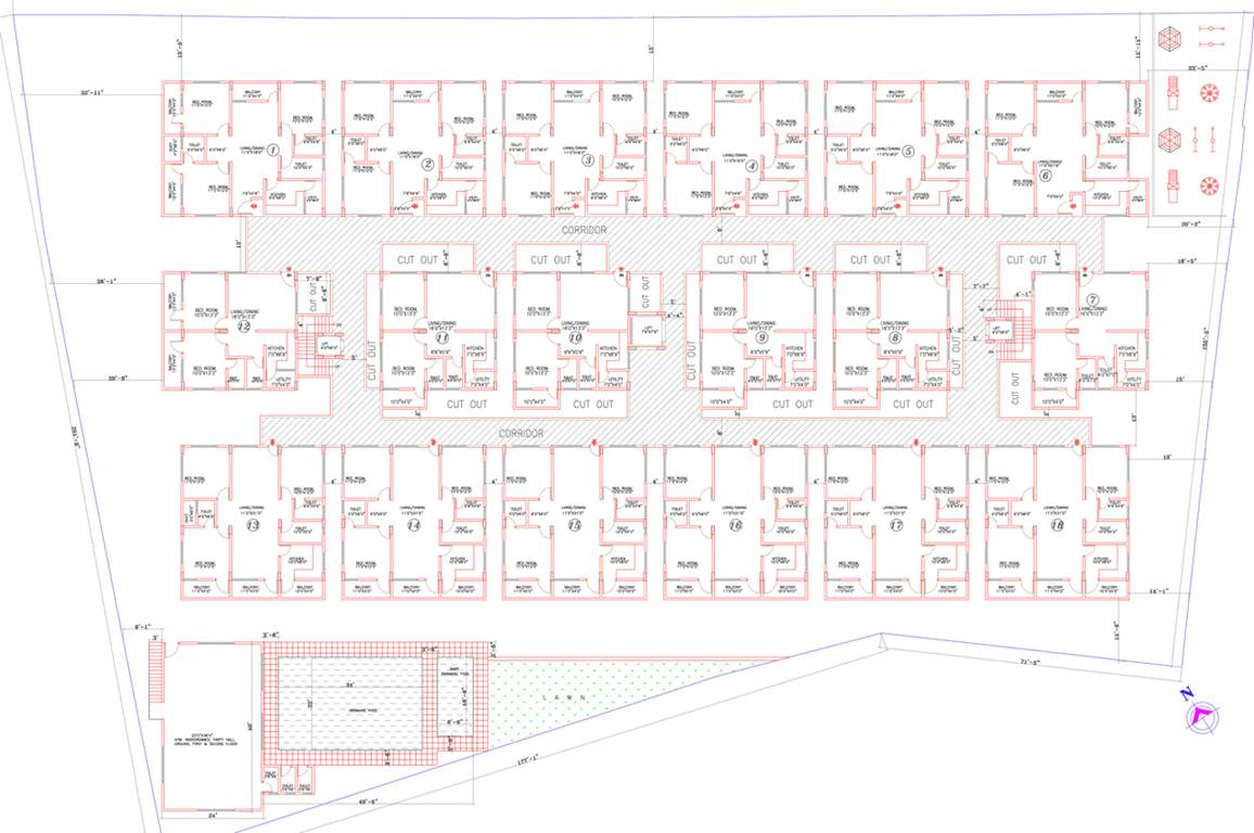 Images for Layout Plan of Deccan Arcade II