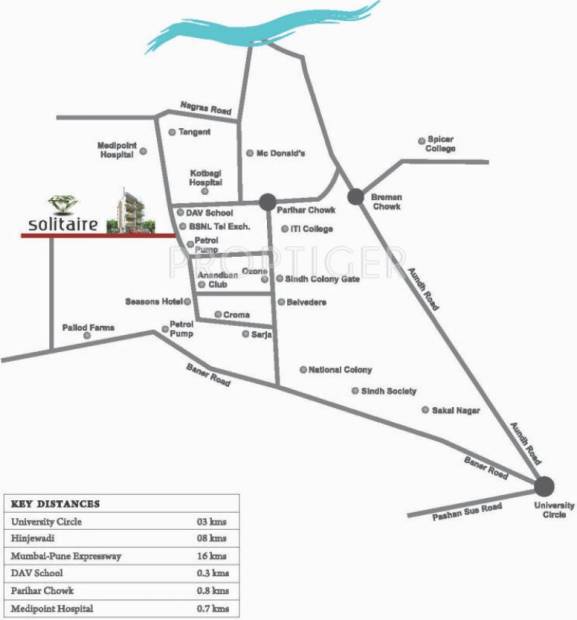 Images for Location Plan of Shivam Solitaire